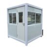 1-min_fece3256-f6d3-4407-aa1c-5990f2499528_900x.jpg Grey Guard Shack With AC - 4×6 ft Security Booth