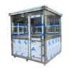 1_6195df43-588a-475f-b6ff-dbcc75bd9ffe_900x.jpg Stainless Steel Guard Shack With AC - 5×5 ft Security Booth