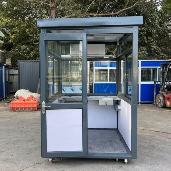2-min_d81640b0-83ad-48d7-920a-0ea22eac74f1_900x.jpg Galvanized Guard Shack With AC & Heating - 5×5 ft With Wheels